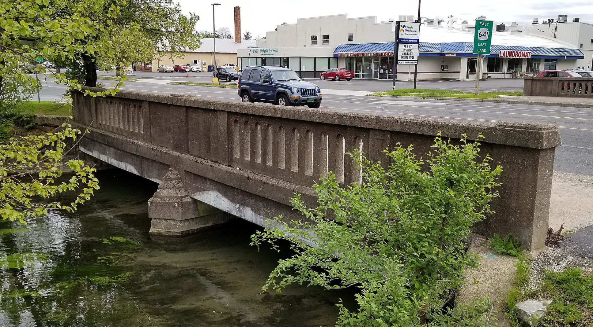 High Street Bridge Construction